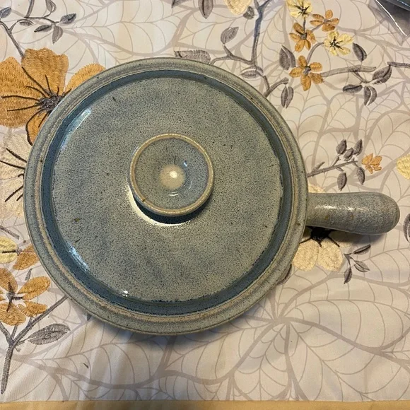 Vintage Lidded Pottery- Handmade Unique Steamer- With Handle